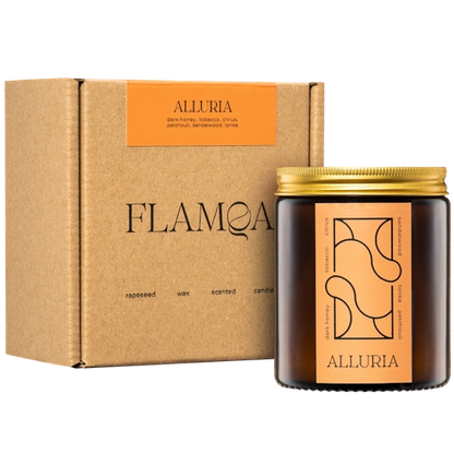 Coffret bougie parfumée + allumettes | Alluria