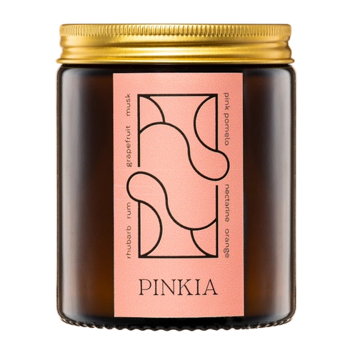 Coffret bougie parfumée + allumettes | Pinkia