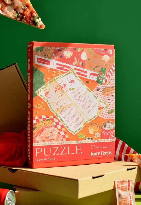 Puzzle 1000 pièces | La pizza à emporter