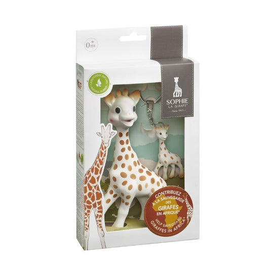 Coffret | Sophie la girafe & porte-clés