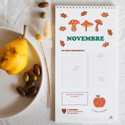 Calendrier perpétuel | Ma petite vie