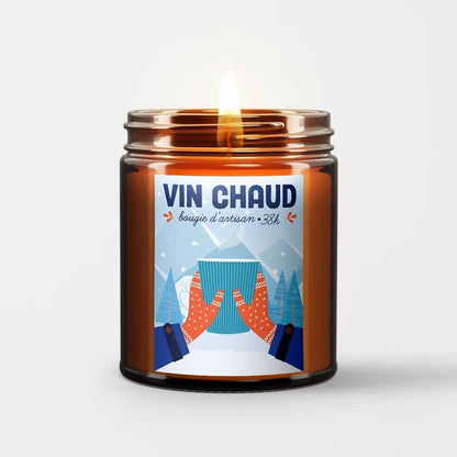 Bougie parfumée | Vin chaud