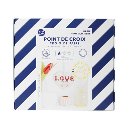 Kit point de croix | Love