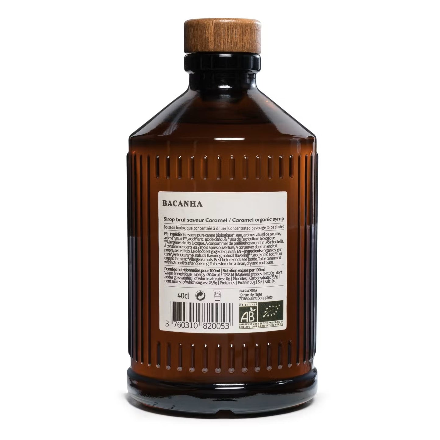 Sirop bio | Caramel