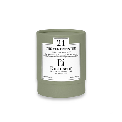 Thé vert vrac | Menthe bio N°21